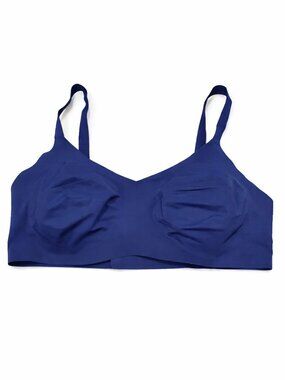 KNIX V-Neck Padded Bra Convertible Everyday Classic Blue Women's 6+ 34DDD 34E